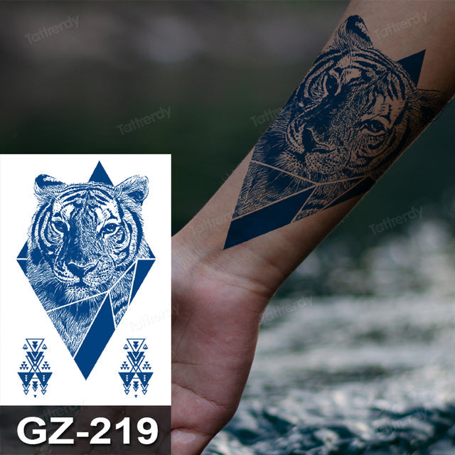 Maliben | Dreamcatcher Animal Semi-Permanent Temporary Tattoo