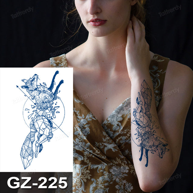 Maliben | Dreamcatcher Animal Semi-Permanent Temporary Tattoo