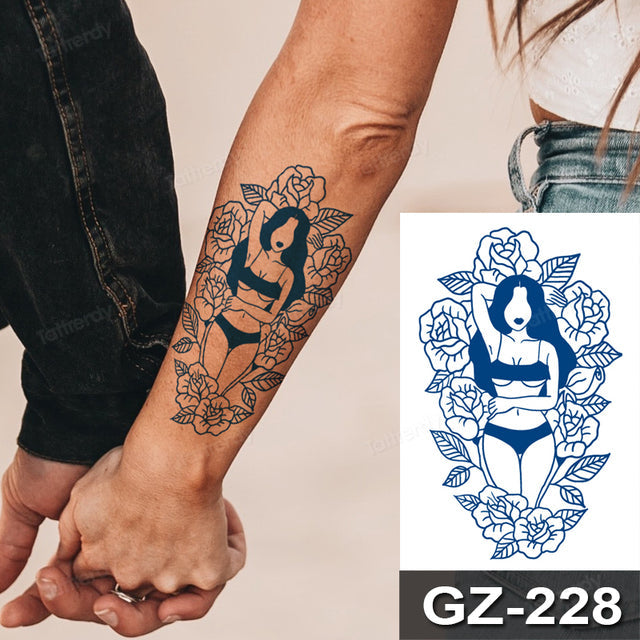 Maliben | Dreamcatcher Animal Semi-Permanent Temporary Tattoo