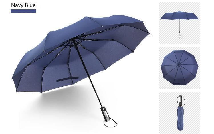 Maliben | Luxury Automatic Open & Close Umbrella Folding Wind Water Resistant