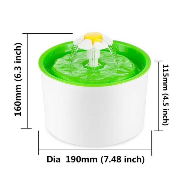 Maliben | Automatic Flower Style Water Fountain For Pet
