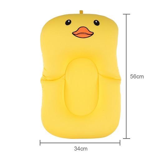 Maliben | Foldable Baby Bath Mat Bath Tub Pad Safety Baby Shower Bath