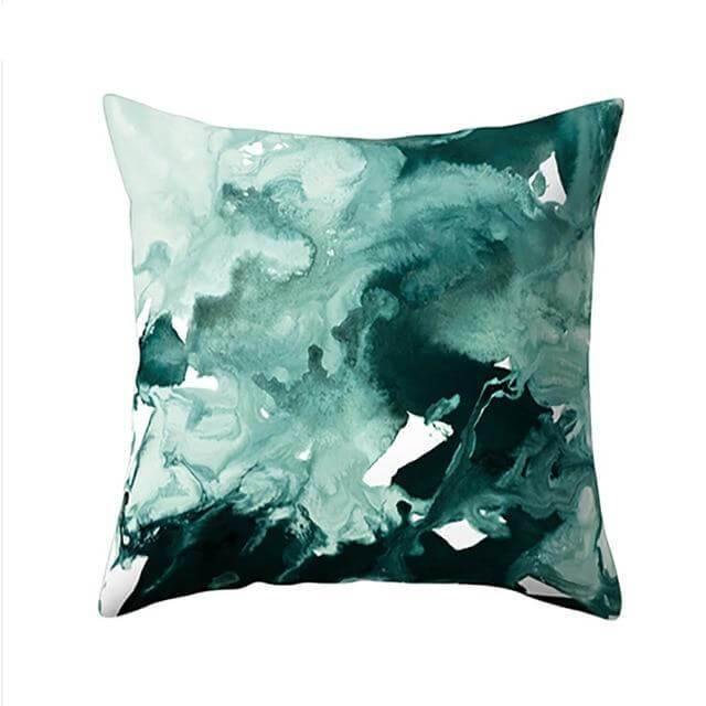 Maliben | Marble Look Printed Home Pillow Cases