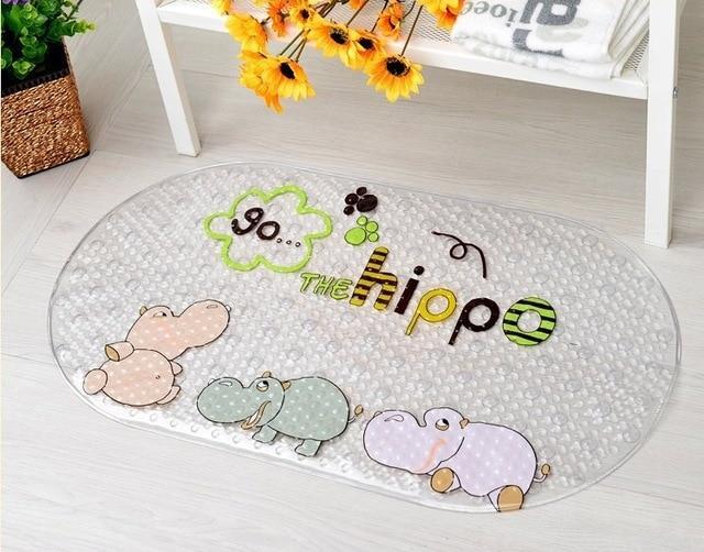 Maliben | Cute Cartoon Anti-Slip Pvc Bath Mats With Sucker For Baby