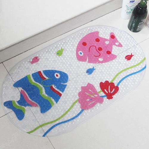 Maliben | Cute Cartoon Anti-Slip Pvc Bath Mats With Sucker For Baby
