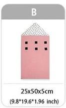 Maliben | New Combination Cotton Crib Crocodile/House Pillow For Baby