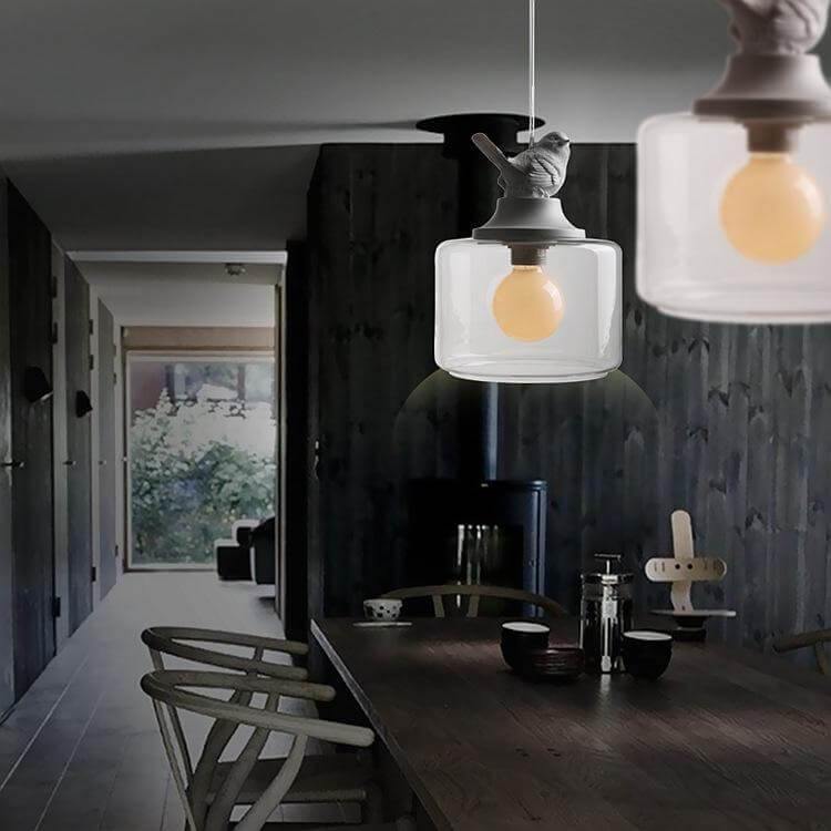 Maliben | Luxury Modern Glass Shade Creative Bird Chandelier Lamp
