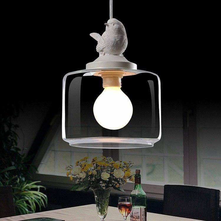 Maliben | Luxury Modern Glass Shade Creative Bird Chandelier Lamp