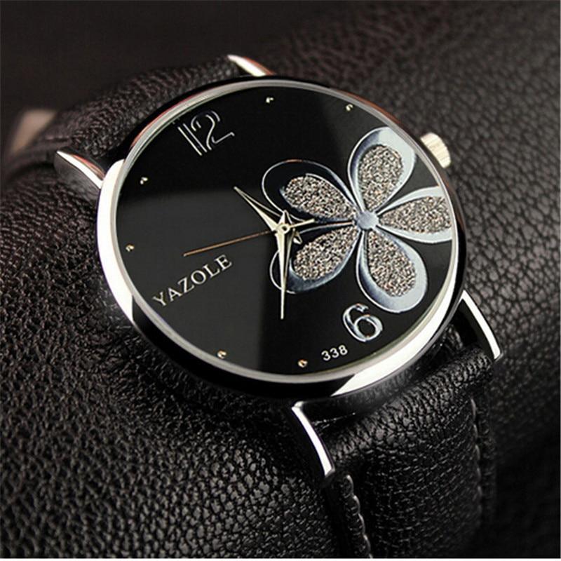 Maliben Floral Quartz Women's Watch — 45 mm, Water-Resistant