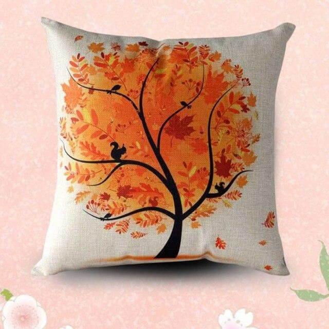 Maliben | Fall Tree Fresh Sofa Pillow Cases