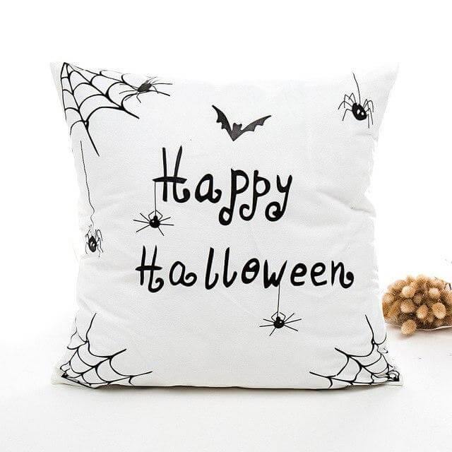 Maliben | Black And White Halloween Pillow Cases