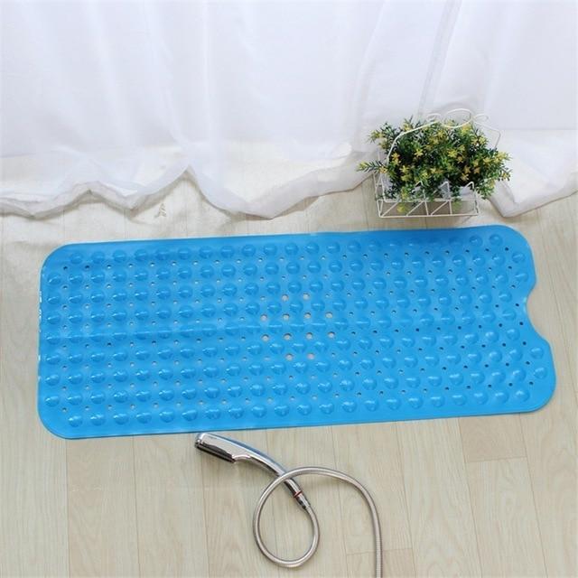 Maliben | Anti-Skid Bath Mat Soft Bathroom Massage Mat Suction Cup Non-Slip Bathtub Carpet