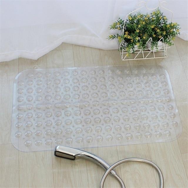 Maliben | Anti-Skid Bath Mat Soft Bathroom Massage Mat Suction Cup Non-Slip Bathtub Carpet
