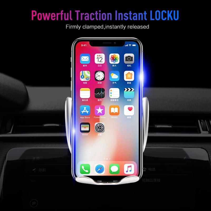 Maliben | Automatic Clamping Wireless Car Charger Mount