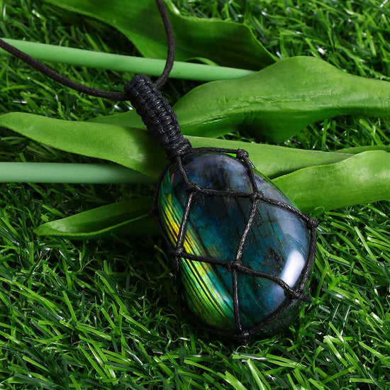 Maliben | Dragonheart Labradorite Necklace – Mystical And Energizing Jewelry For Personal Power