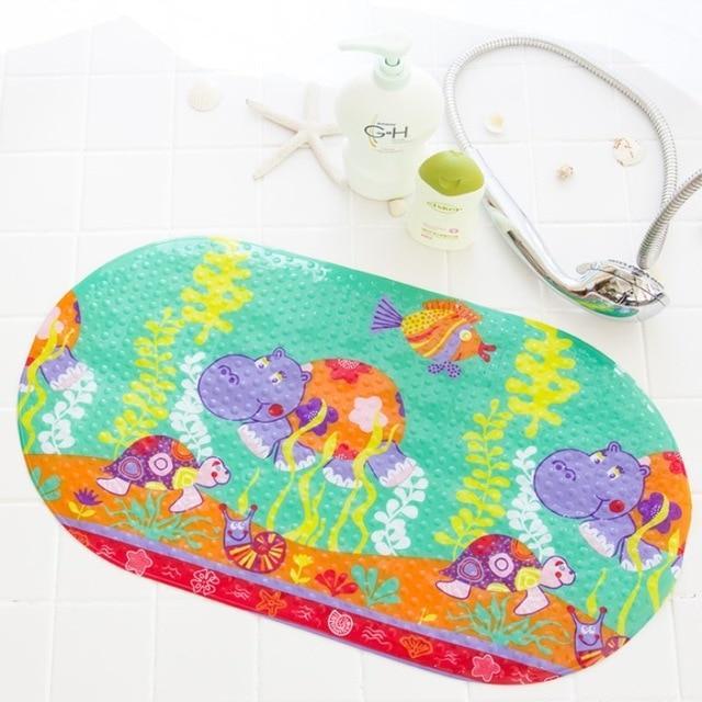 Maliben | High Quality Cartoon Animal Shape Pvc Non- Slip Bath Mat