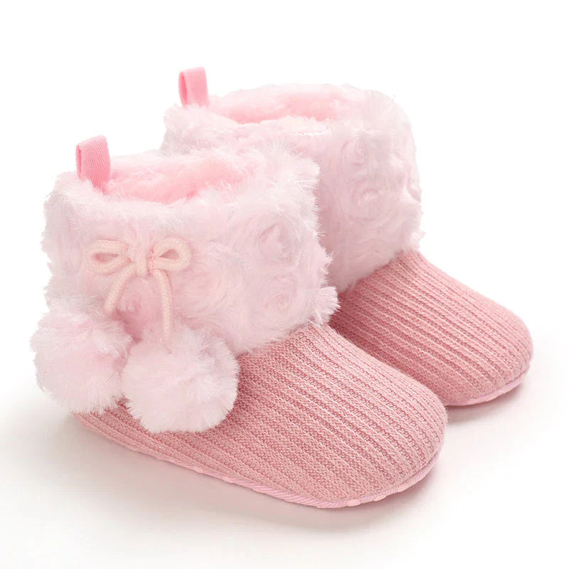 Maliben | Warm Baby Winter Boots – Soft, Cushioned Slippers With Non-Slip Sole