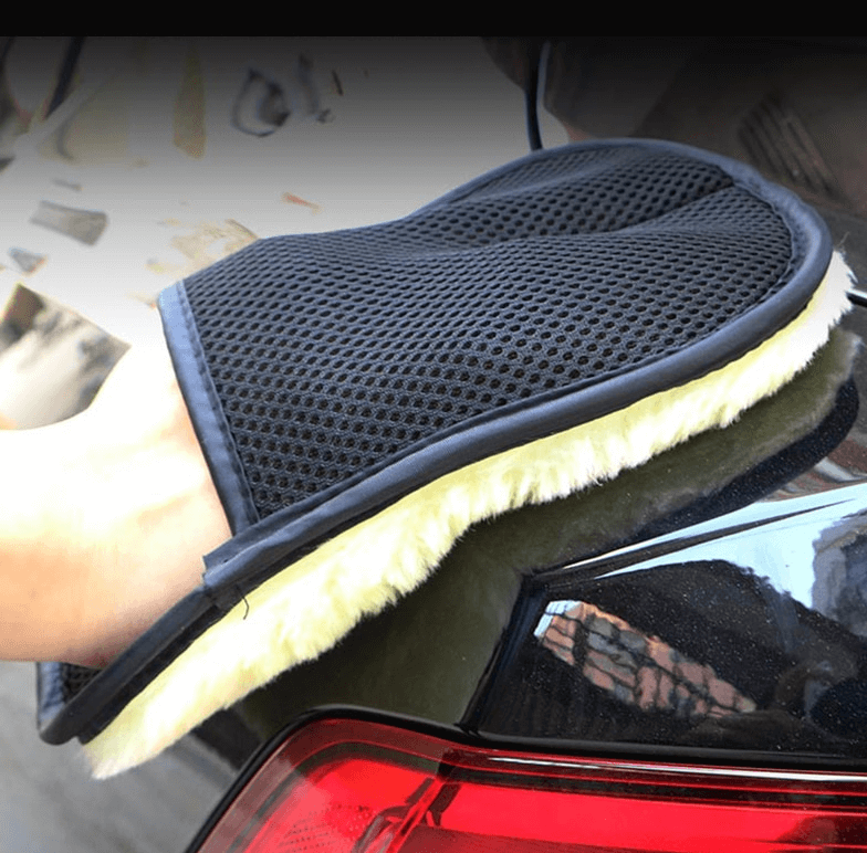 Maliben | Soft Wool Car Microfiber Cleaning Gloves