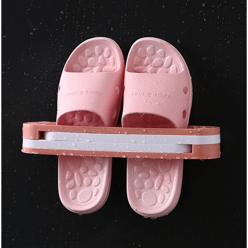 Maliben | 3in1 Space Saver Wall Hanging Slipper Hanger