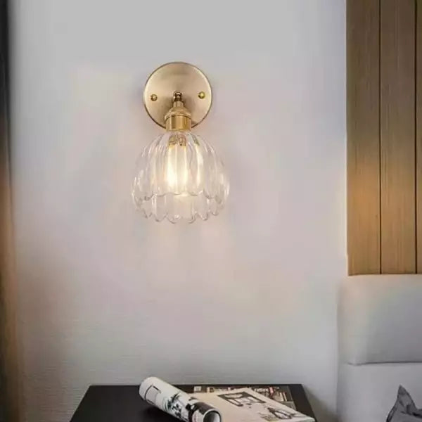 Maliben | Retro – Wall Light Glass Tulip Bud
