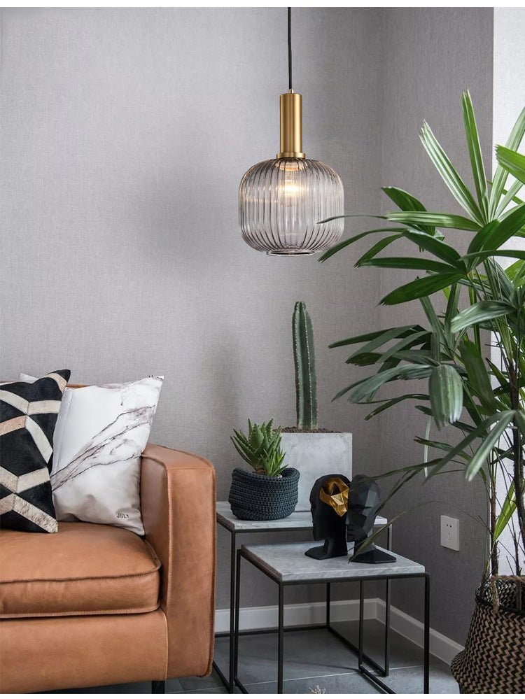 Maliben | Retro Glass Pendant Light - Colorvibe