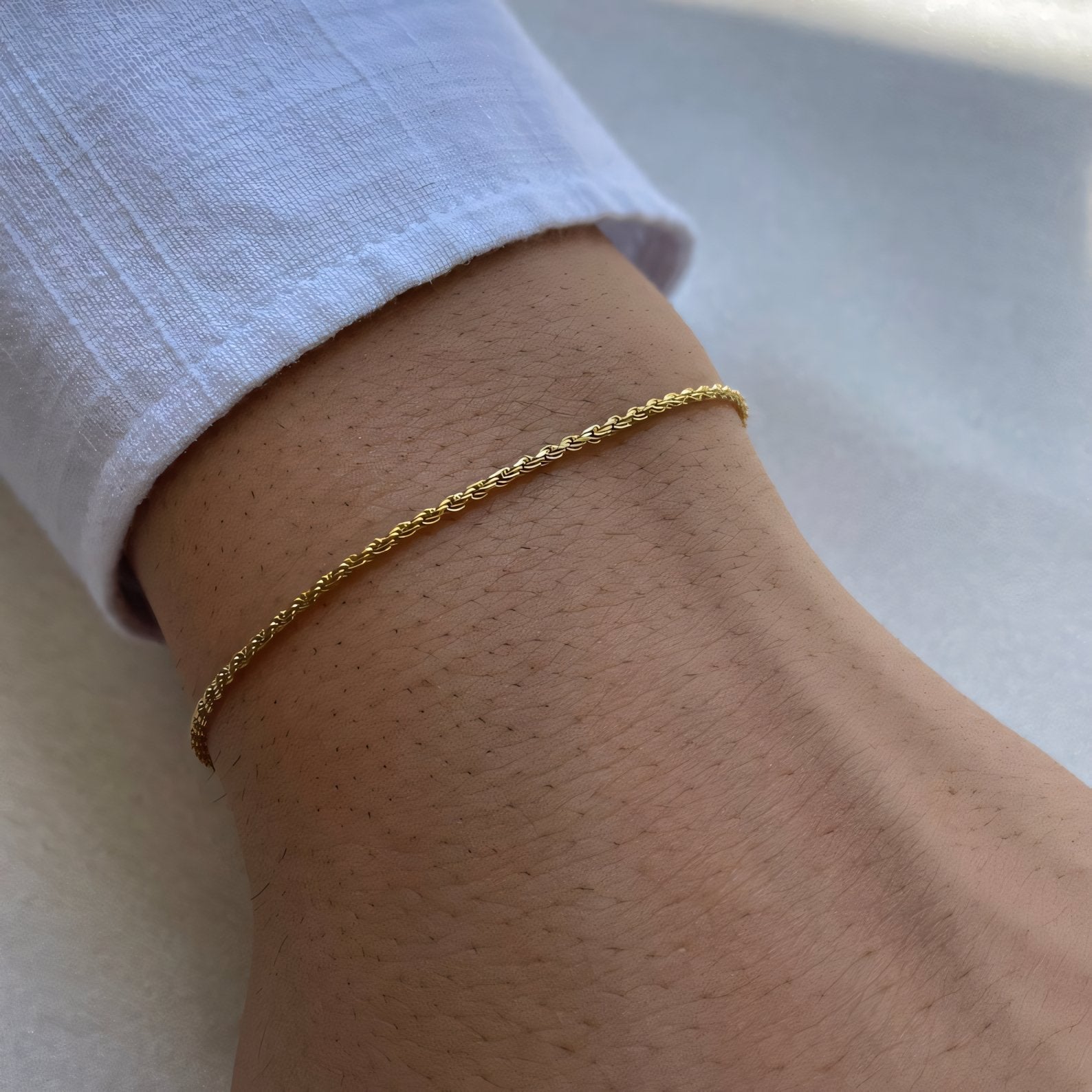 Maliben | Romantic Rope Chain Couples Bracelets Set