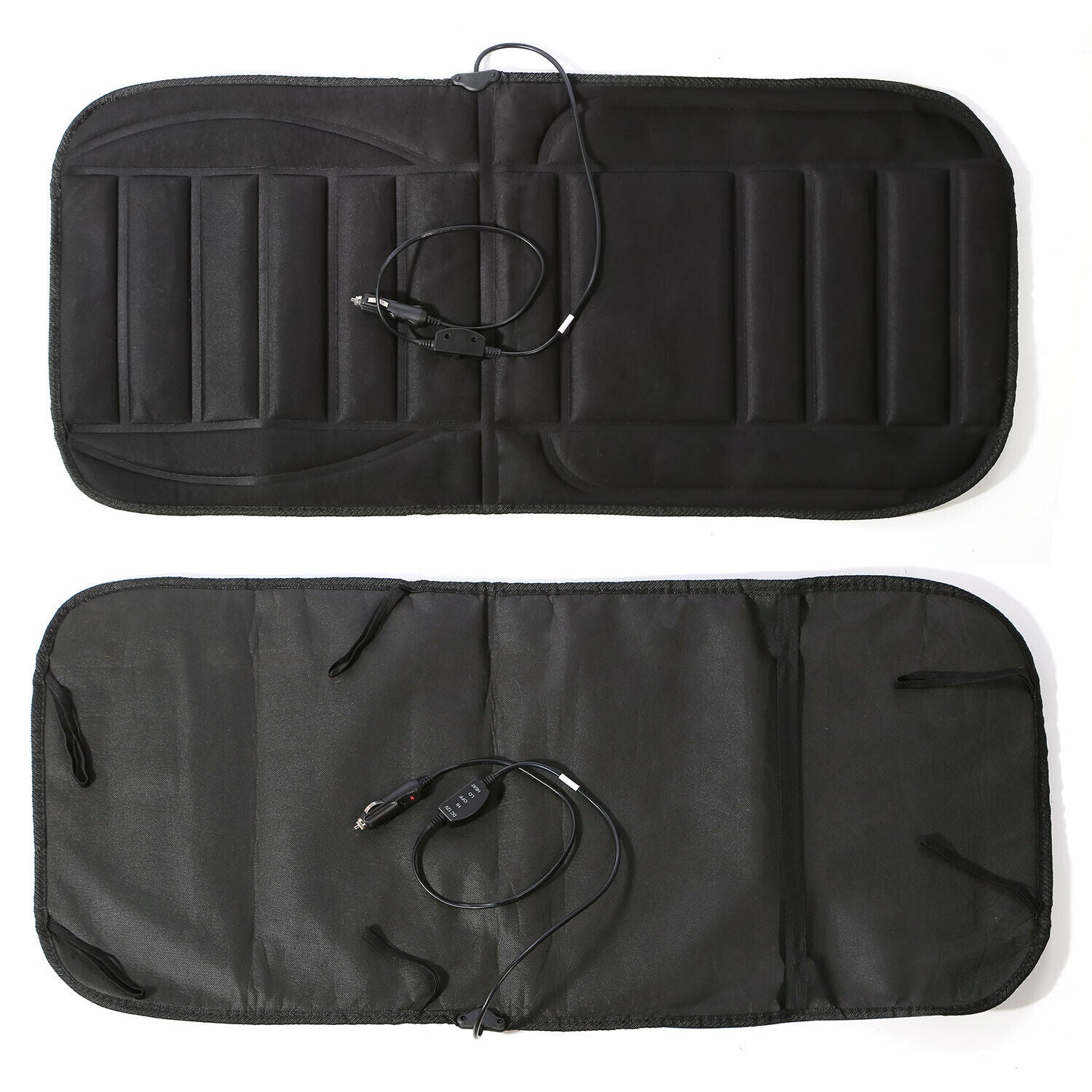 Maliben | Heatride Heated Car Seat Cushion – 12v Memory Foam Seat And Back Heating