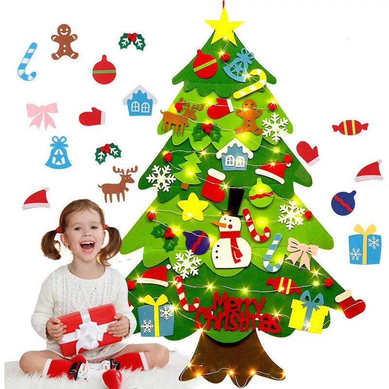 Maliben | FestiTree | Magical Christmas Fun For The Whole Family - Diy Felt Christmas tree Decoration