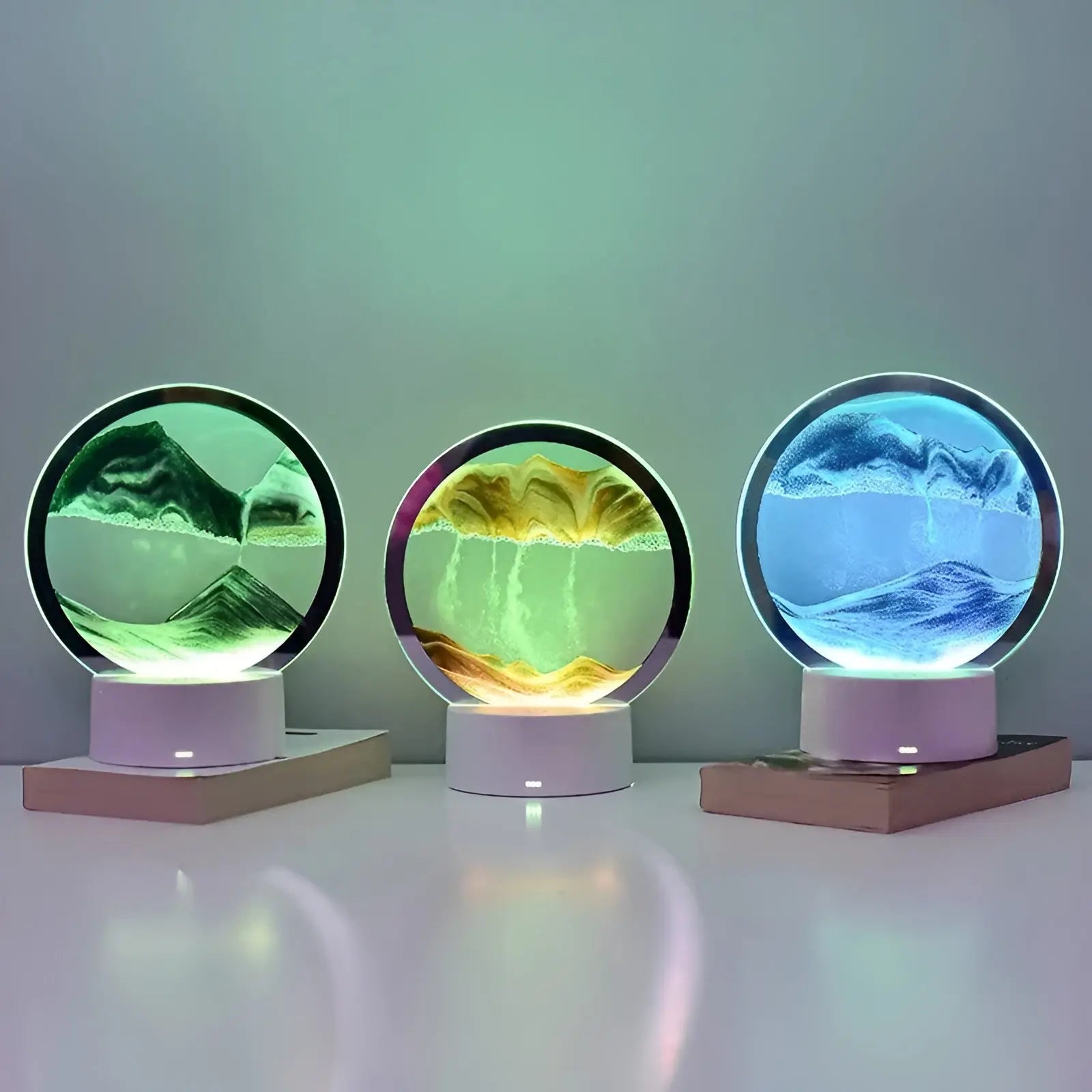 Maliben | Enchanting Quicksand Art Lamp – Magical Animation Lighting For Any Interior