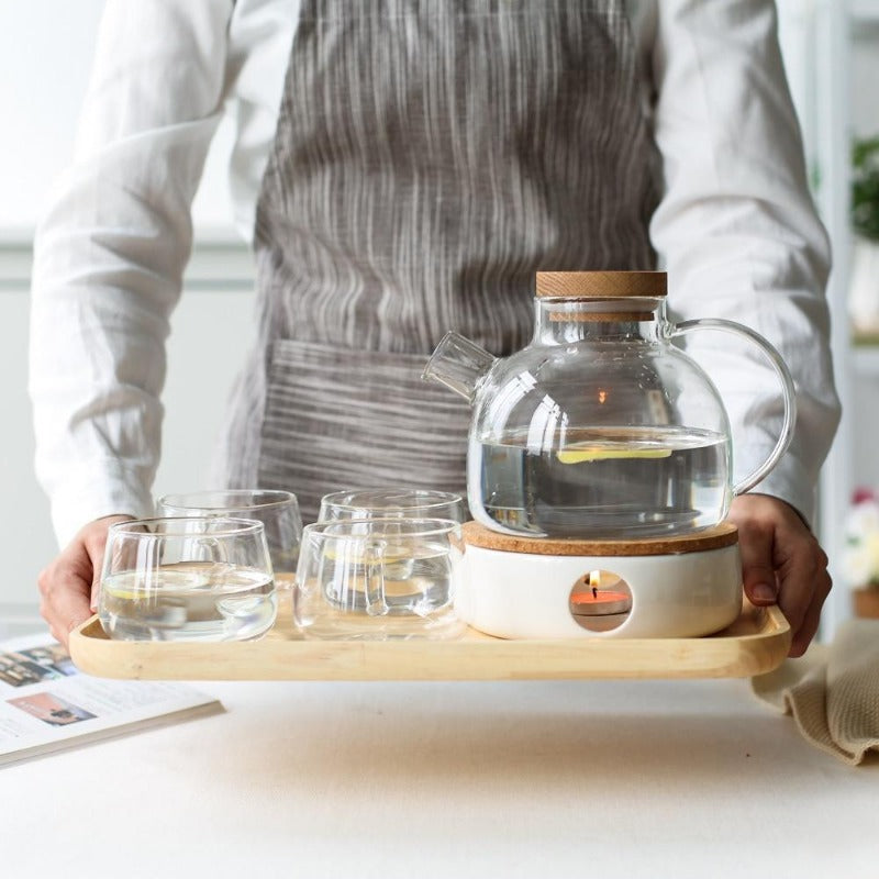 Maliben | Scandinavian Glass Teapot Set