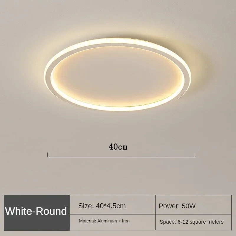 Maliben | Scandinavian Round Ceiling Lamp - Nordicglow