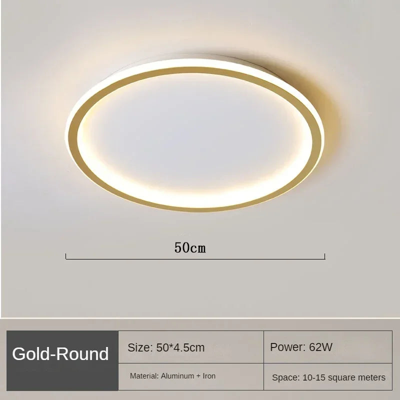 Maliben | Scandinavian Round Ceiling Lamp - Nordicglow
