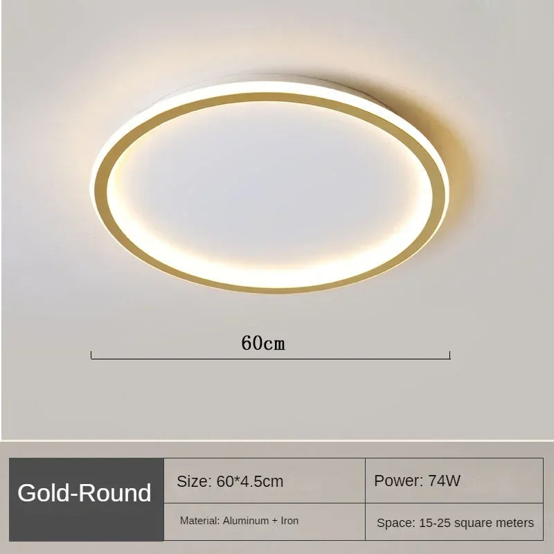 Maliben | Scandinavian Round Ceiling Lamp - Nordicglow