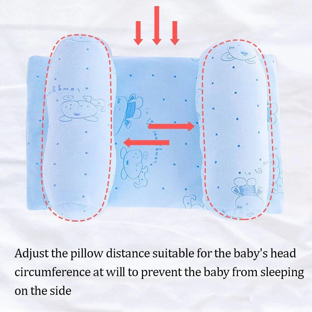 Maliben | Baby Sleep Positioning Pillow Set – Breathable Anti-Roll Pillow