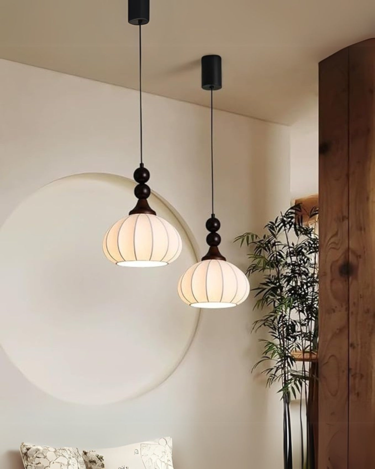 Maliben | Silk Soft Table Lamp With Warm Light