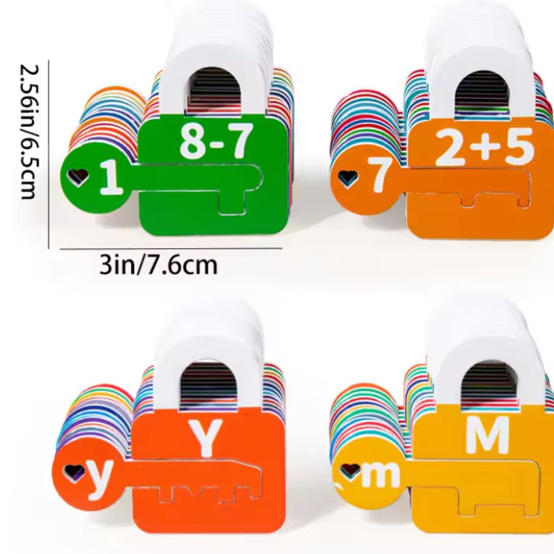 Maliben | Letters And Math Locks And Keys Learning Game