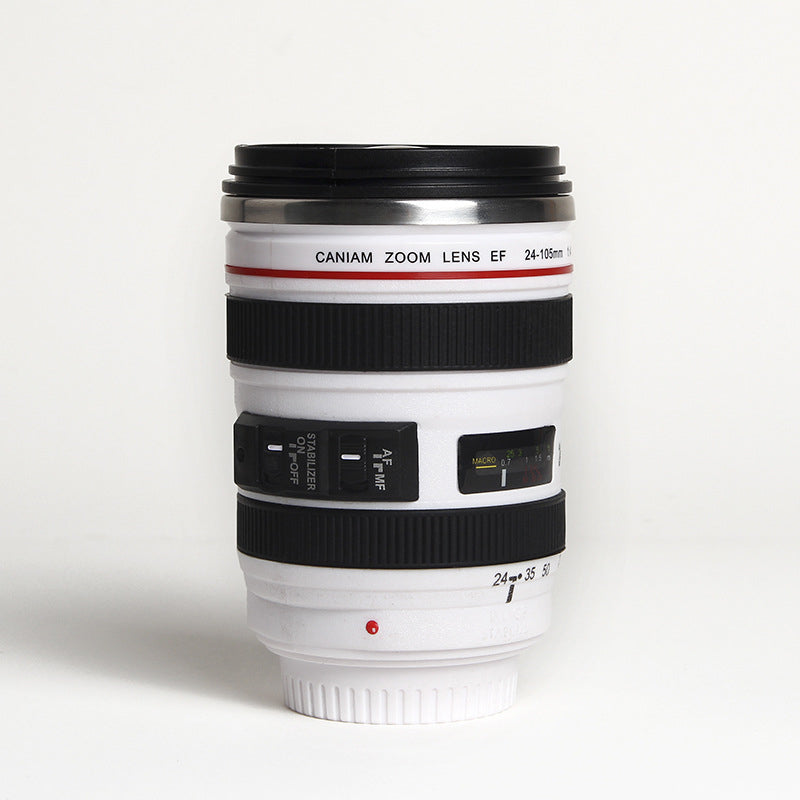 Maliben Camera Lens Inspired Insulated Cup Coffee Mug