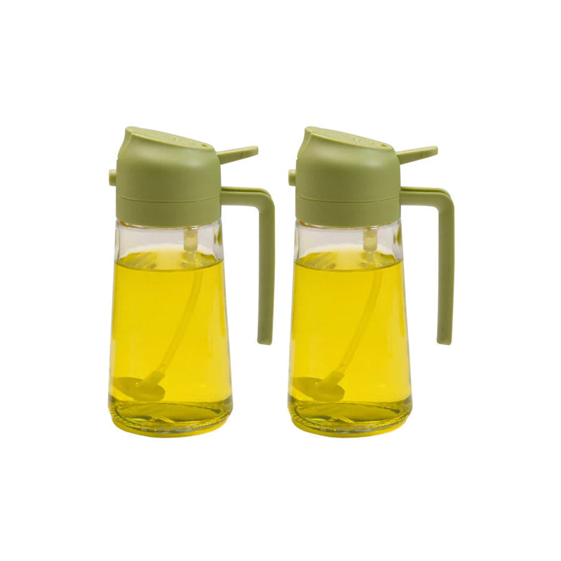 Maliben | 2-in-1 Glass Oil Sprayer and Dispenser