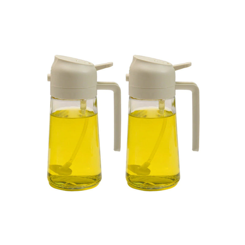 Maliben | 2-in-1 Glass Oil Sprayer and Dispenser