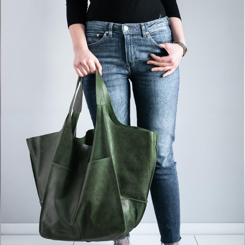 Maliben | Women's Oversized Leather Handbags