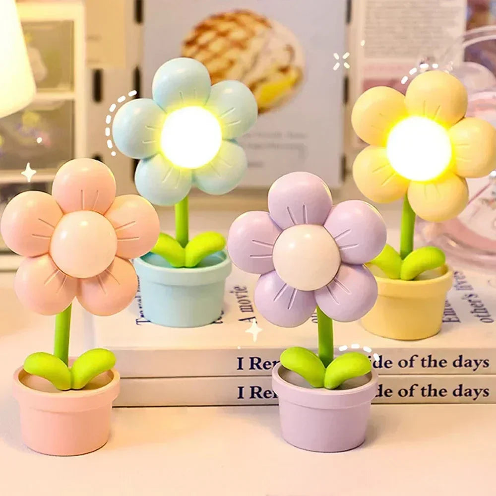 Maliben | Small Flower Relaxing Table Lamp - Blossomglow