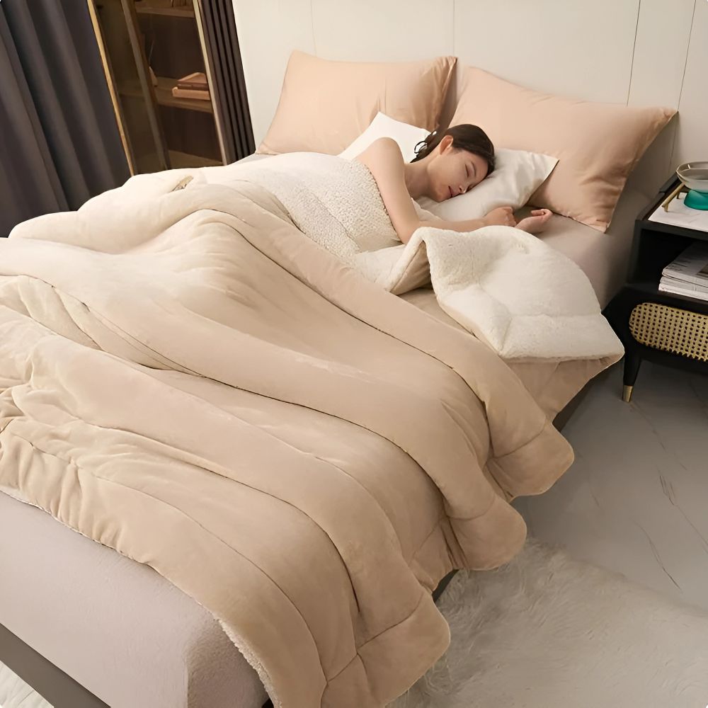 Maliben | Softhug Luxe – Plush Flannel Fleece Blanket For Comfort & Style