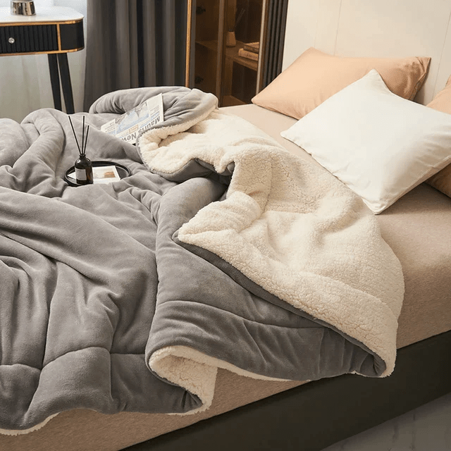Maliben | Softhug Luxe – Plush Flannel Fleece Blanket For Comfort & Style