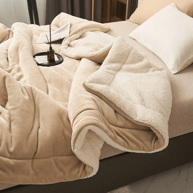 Maliben | Softhug Luxe – Plush Flannel Fleece Blanket For Comfort & Style