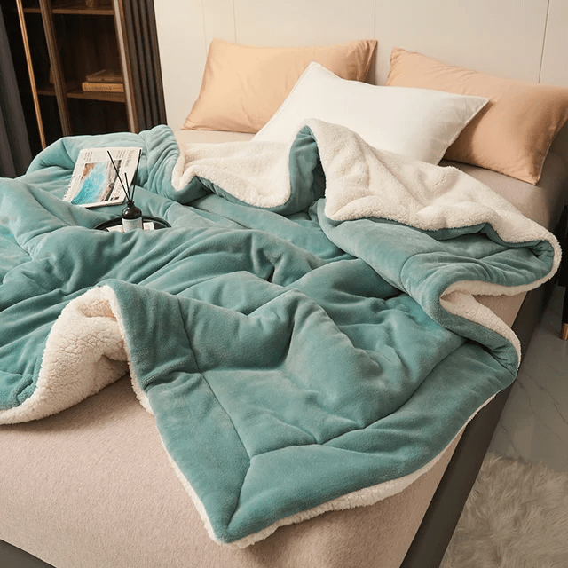 Maliben | Softhug Luxe – Plush Flannel Fleece Blanket For Comfort & Style