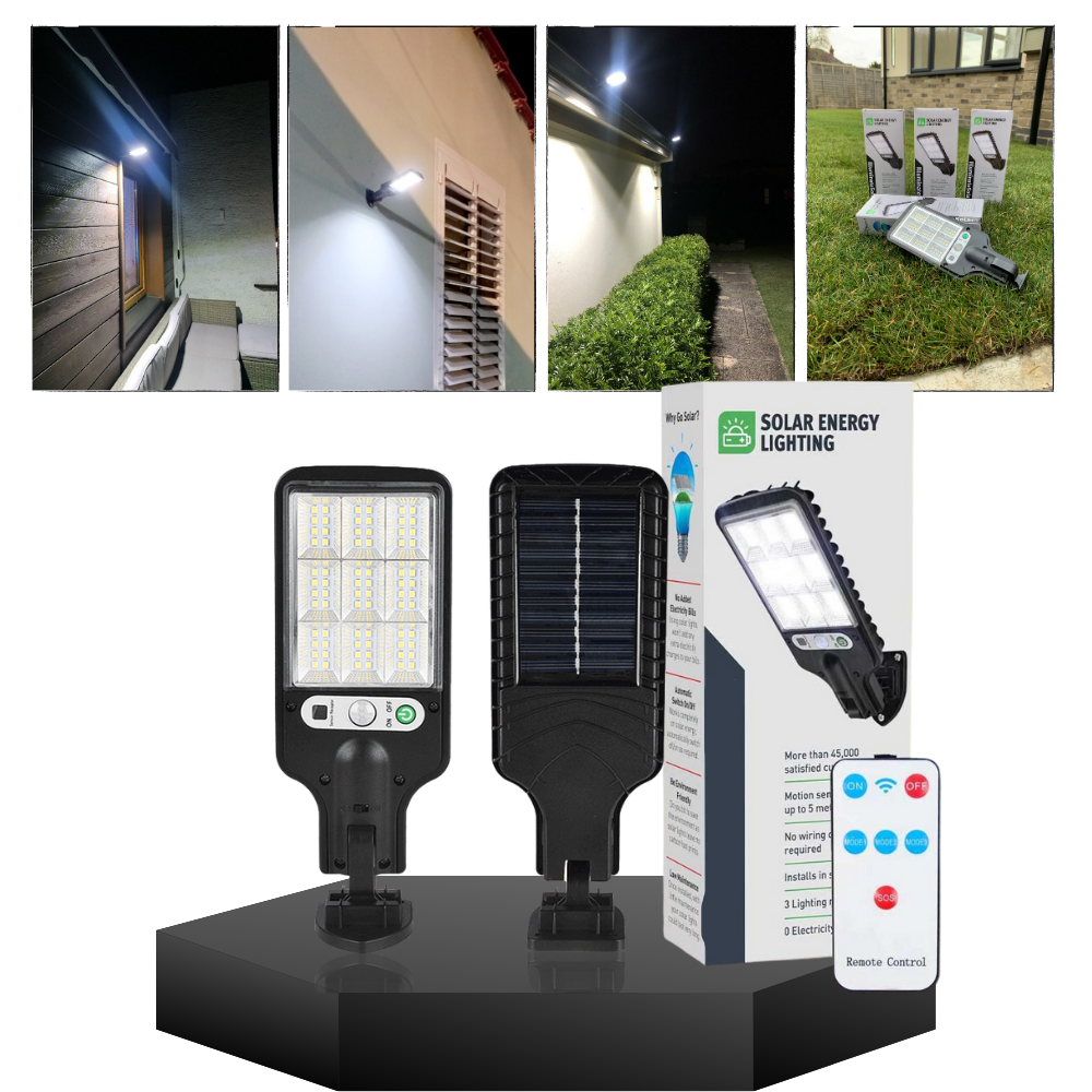 Maliben | Solar Led Outdoor Light With Motion Sensor – Raylux Motion