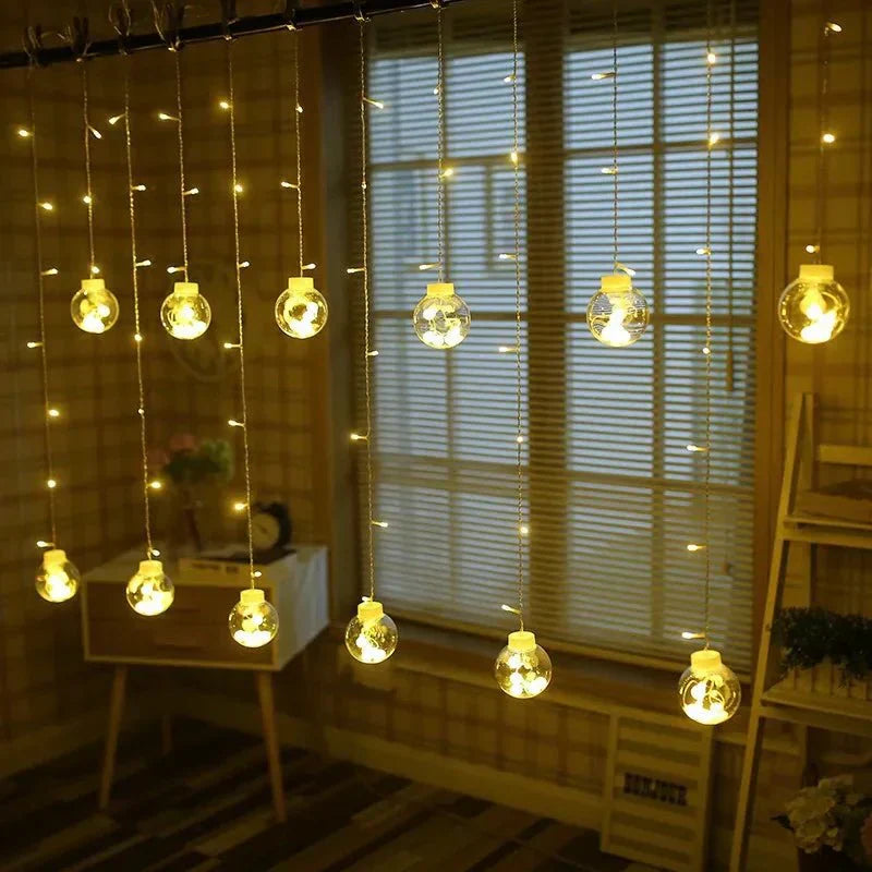 Maliben | String Lights – Solar Pendant – Elegant Design – Solar Powered