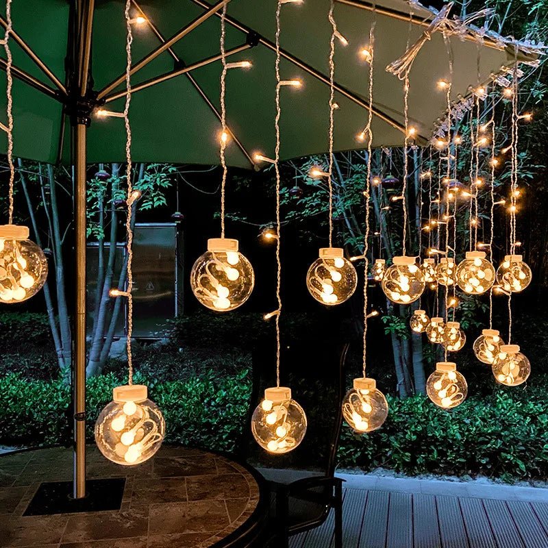 Maliben | String Lights – Solar Pendant – Elegant Design – Solar Powered