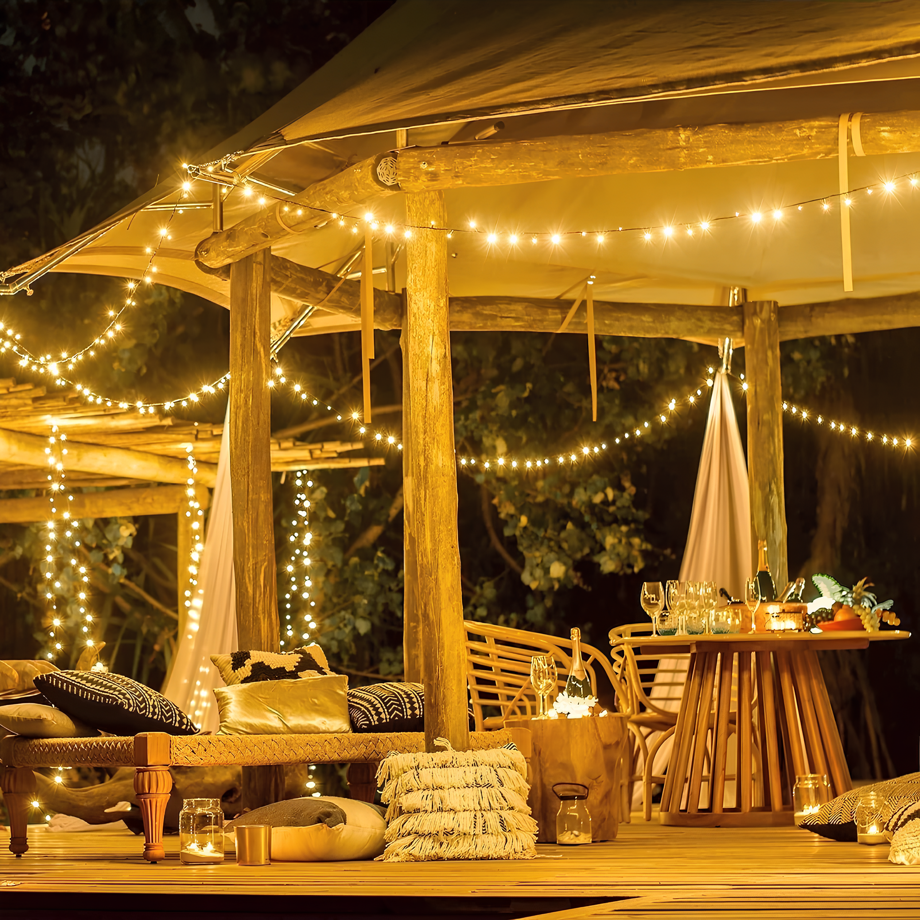 Maliben | Solar Powered Outdoor String Lights