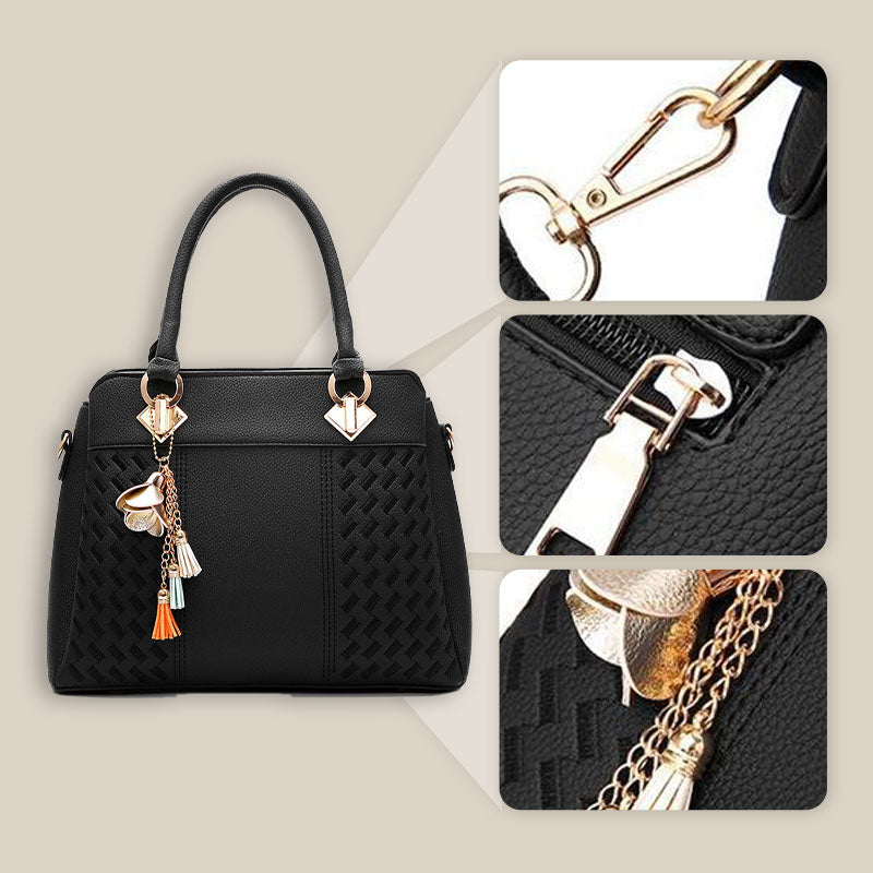 Maliben | Elegant Women's Bag With Tassel Pendant